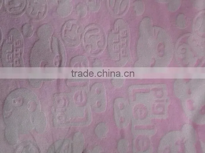 100% Polyester Wholesale Burnout Velboa