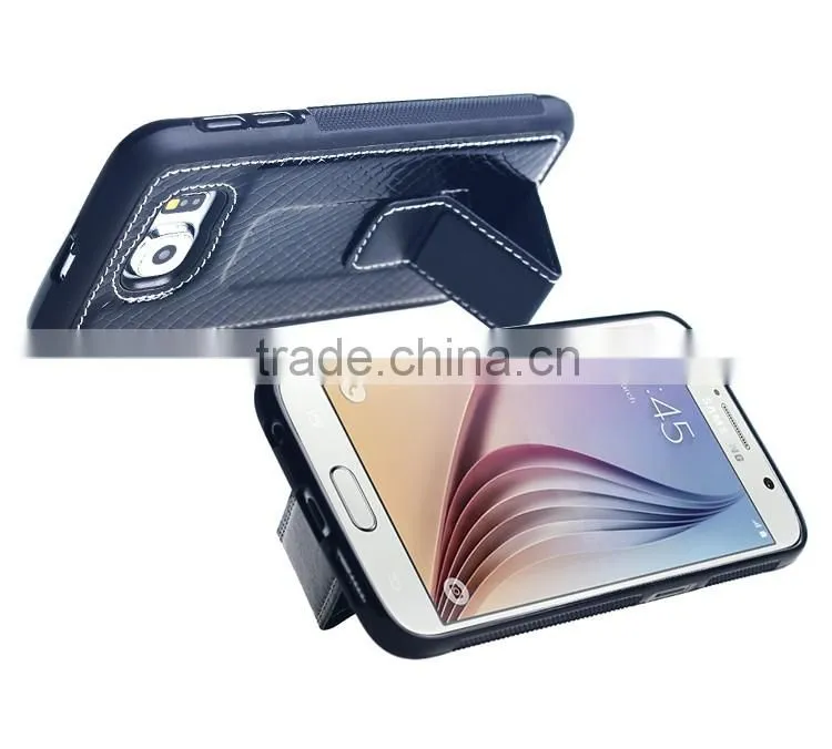 new TPU + PC case with leather for Samsung Galaxy S7
