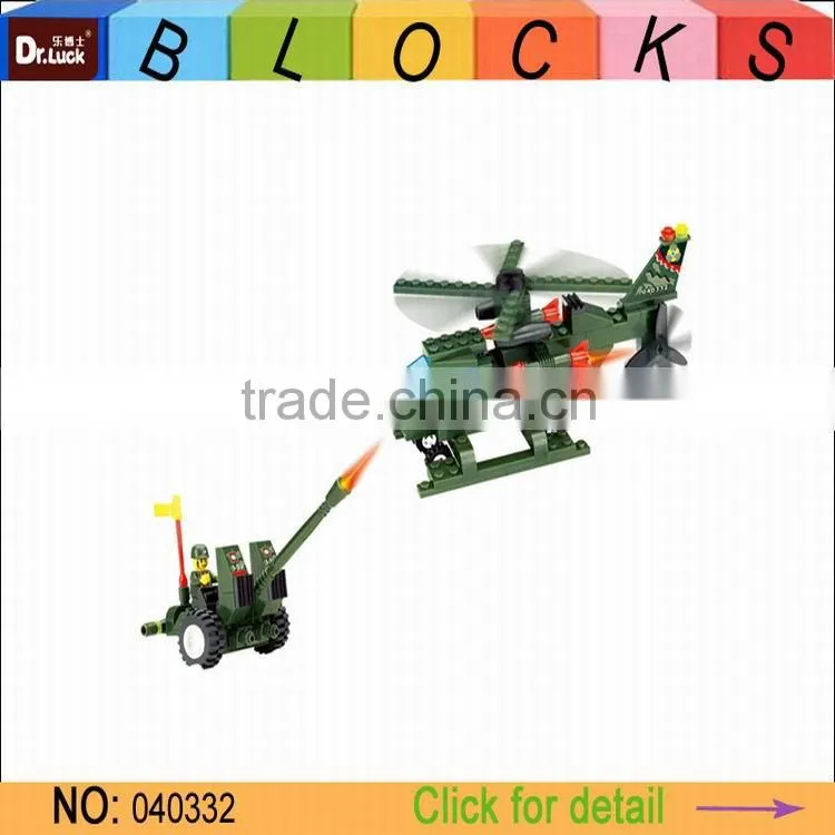 Intelligence toy plastic military toy building blocks