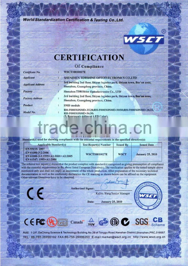 led light module 3528-2SMD Module 12V 0.16W