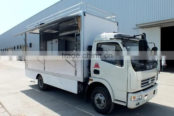 CLW 2015 CHINA NEW mobile catering truck ,kitchen, LPG tank,electric,lockers,cooler, boiling,oven ,so on