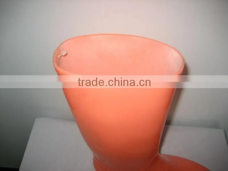 Women Plain Knee Hight PVC boots