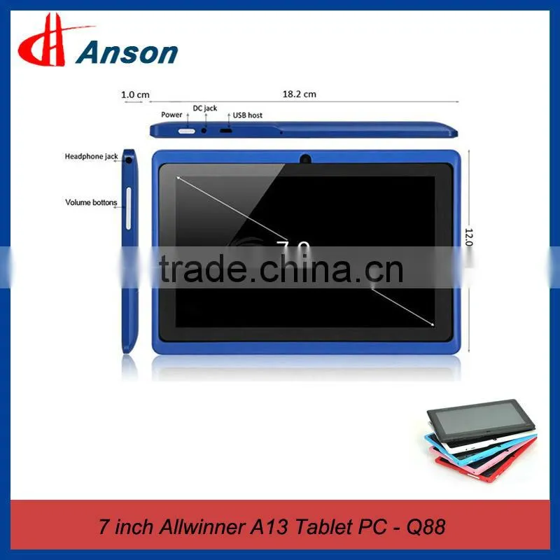 7 Inch China OEM Android Tablet PC 3G Tf Card