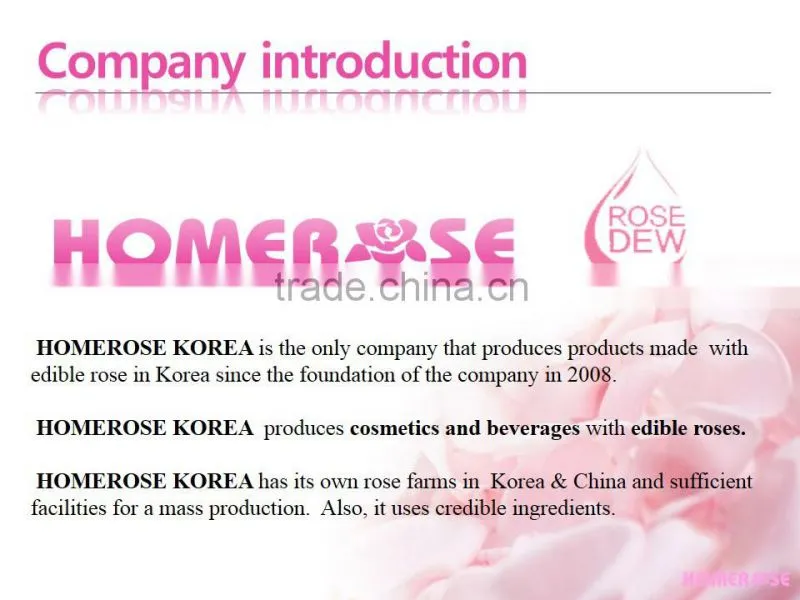 Homerose Real Rose illuminating Essence