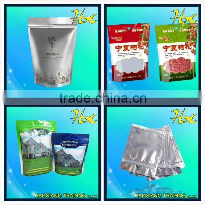 chocolate plastic packing bag side seal heat seal bag