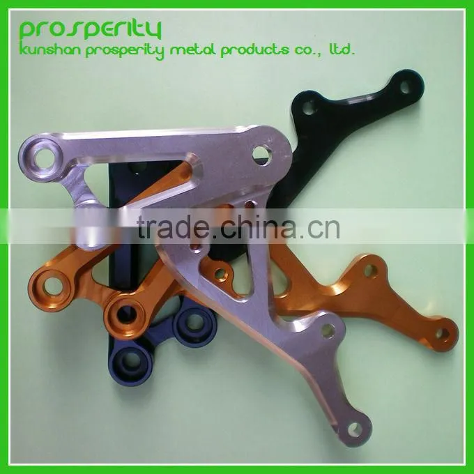 colorful Mini CNC Machining Aluminum Parts