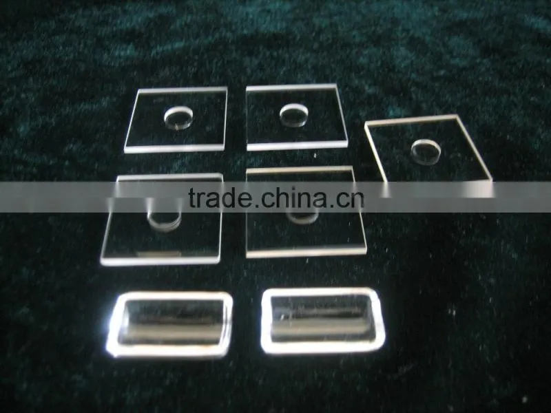 L Shape Quartz Capillary Tube quartz slab quartz reactor