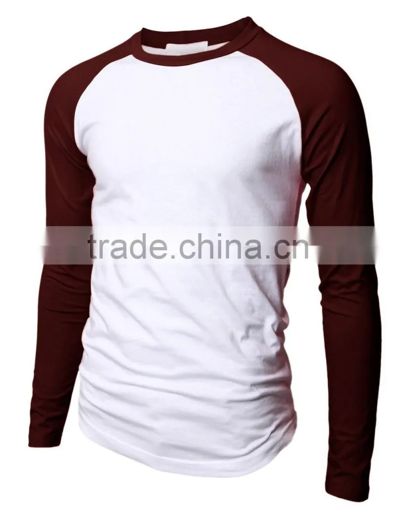 Cotton T-shirt High Quality Custom making Reglan Slleve