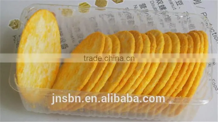 CE approved electric rice cracker machine