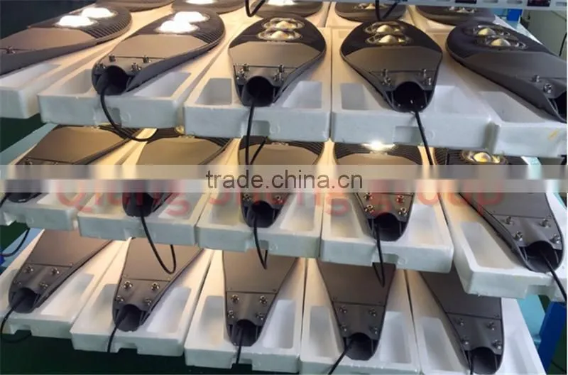 Road lighting engineering aluminum die casting high power 100W/120W/160W/200W COB LED street light housing lamp
