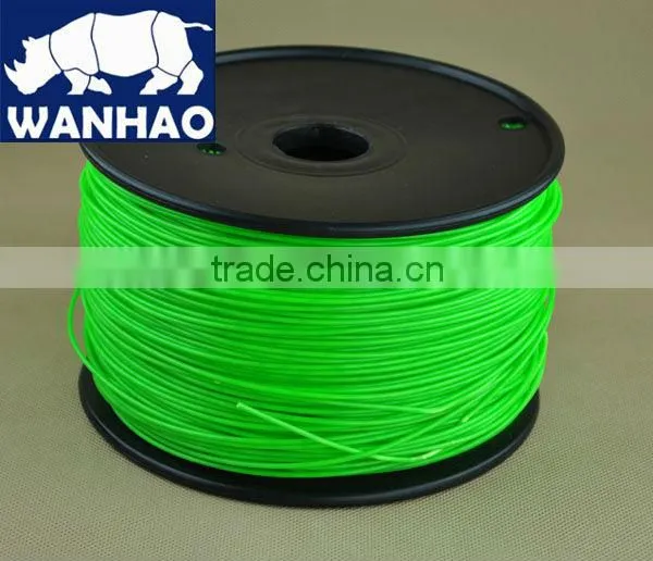 bright colors PLA materials 1.75mm filament for extruder 3d printer