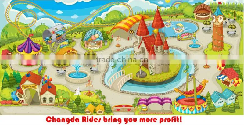 2015 Changda Direct Sale Excellent amusement rides flying disc rides, flying disc for sale