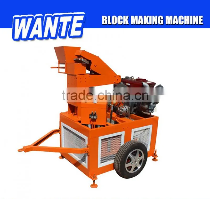 WT1-20 solid block making machine for south africa