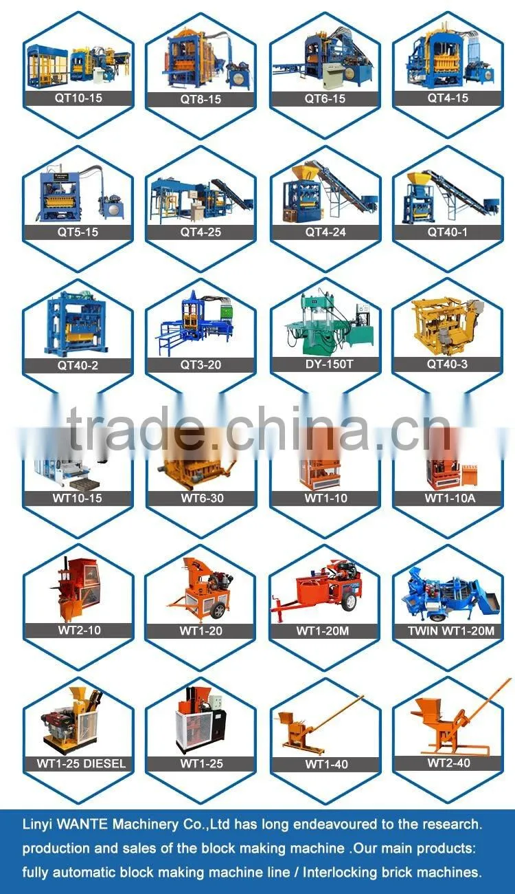 2016 DY150T automatic interlocking paver machine