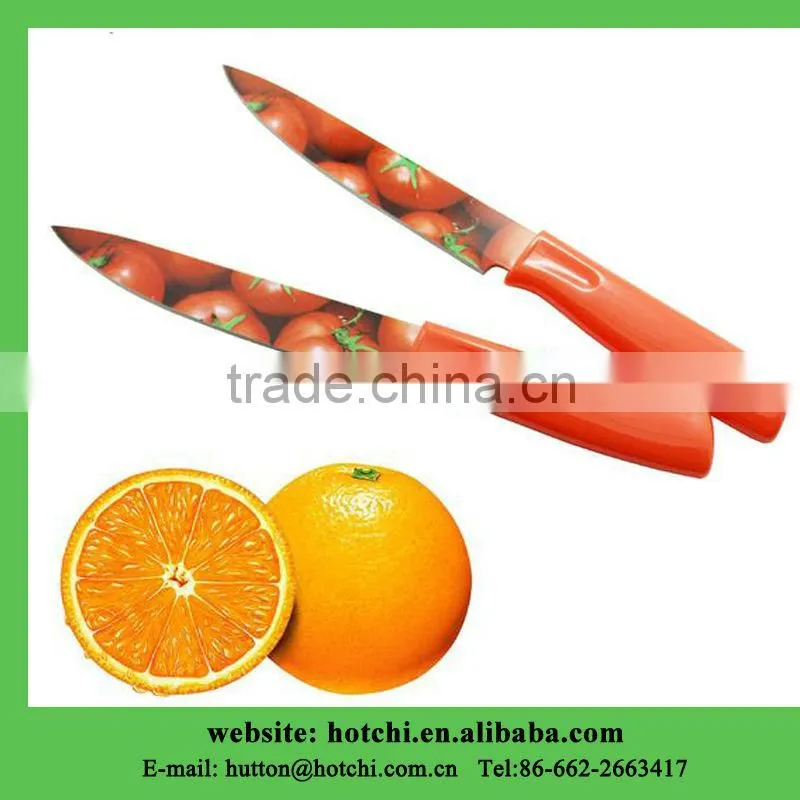 nonstick patterned swiths knife sets