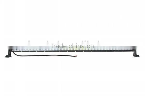 Double row led light bar, 3W 4D lens 36w 7" inch led light bar, Wholesale 4x4 4D lens 36w car led offroad light bar