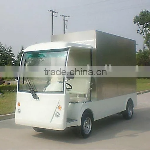 2 seater Electric Food service vehicle with closed box DU-F11 with CE UL certificates (China)