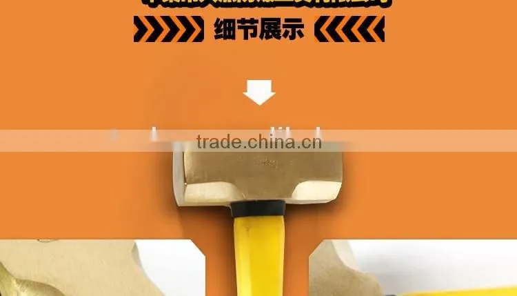Sledge hammers brass safety hammers