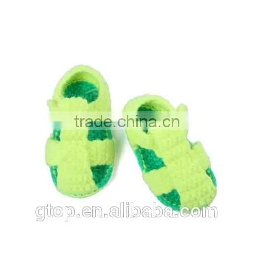 Wholesale Baby Handmade Crochet Shoes Supplier for 1-10 months old S-0038