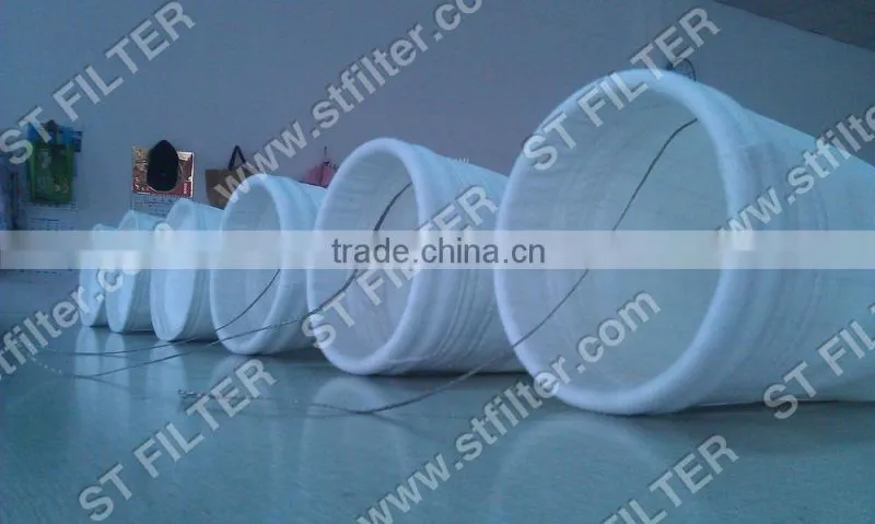 polyester antistatic dust filter bags technology