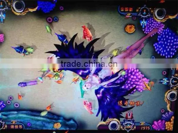 Classical Dragon Girl Fishing Game Machine For Sale