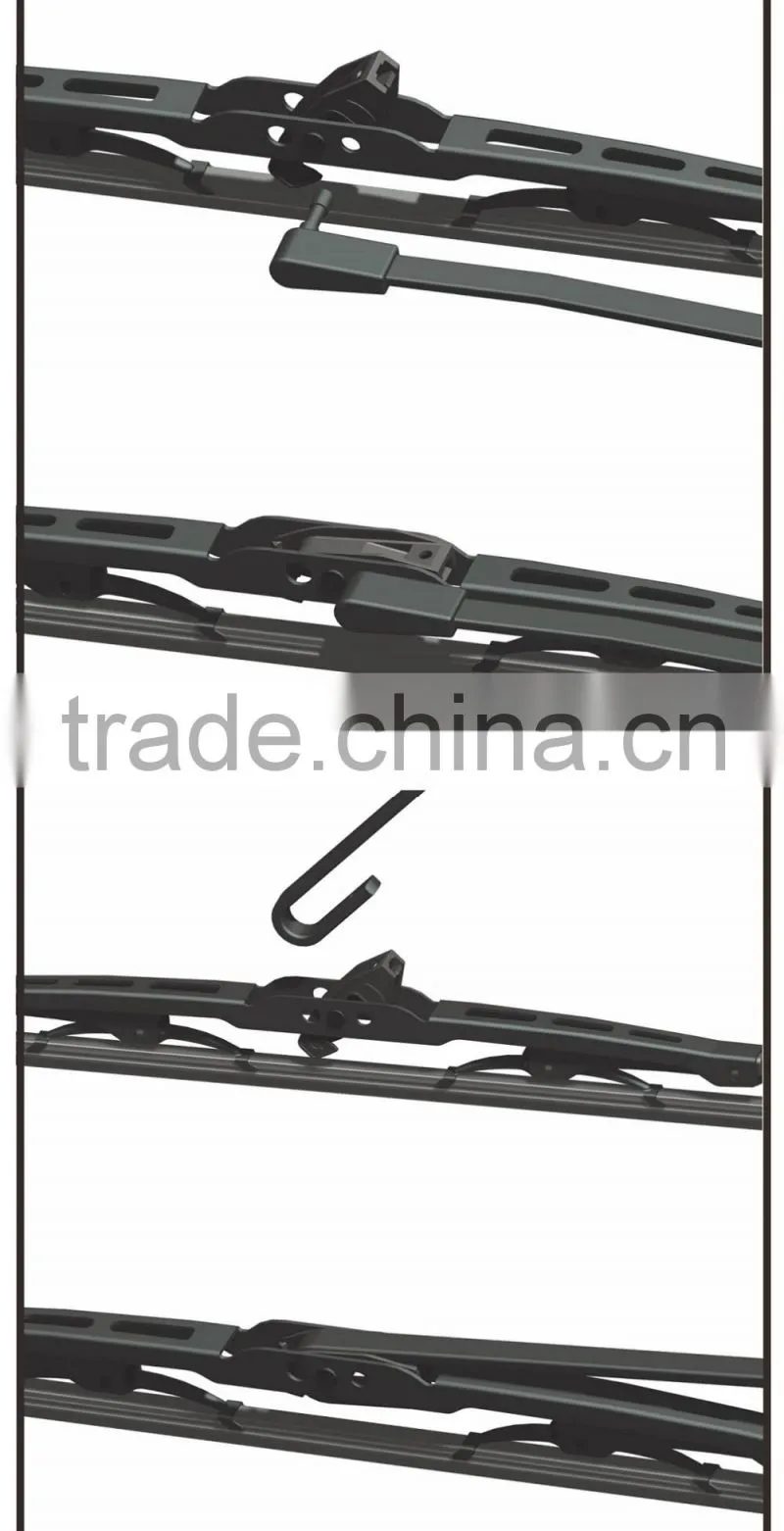 T550 Car Accessories Stainless Steel Windshield Wiper Blade