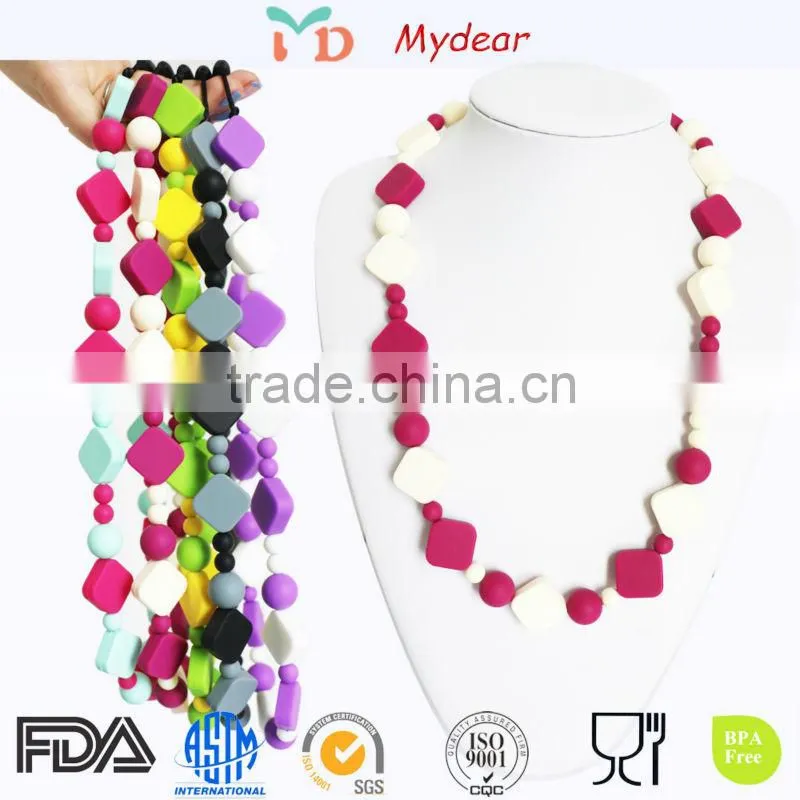 Colorful BPA Free Silicone Custom Baby Pacifiers Clips