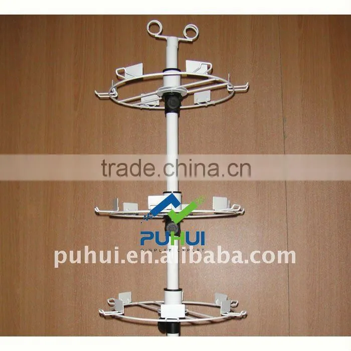 metal floor revolving souvenir display stand from china