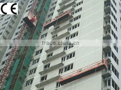 ZLP Suspended work platform/ Window cleaning cradle/ Glass cleaning suspended scaffold/gondola/swing stage/sky climber