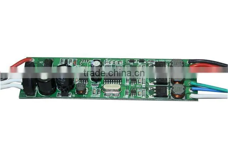 3-9W RGB led driver external control DMX512