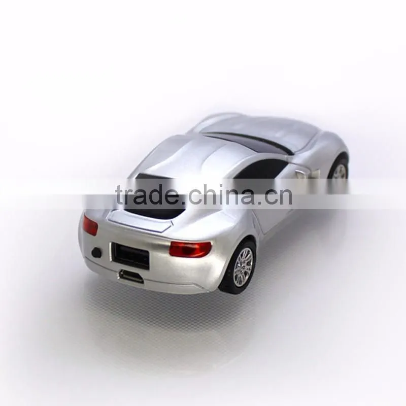hot new products for 2016 portable Car Shape Power Bank 5200mAh 2 Car Headlamp LED strong light Torch