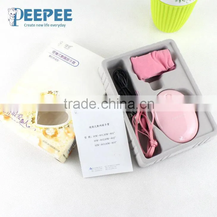 made in china beautiful 1800mah hand warmer with power bank of electrical