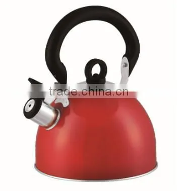 Stainless Steel Whistling Kettle With Coating