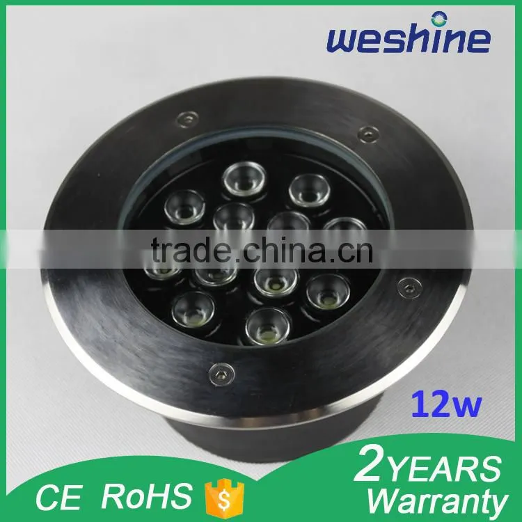 outdoor underground Light waterproof 12w LED IP68 for garden swimming pool