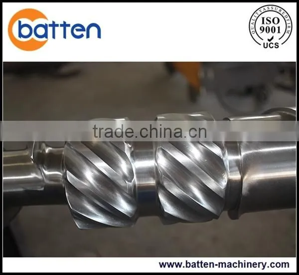 Plastic single screws extruder China machine screw and barrel