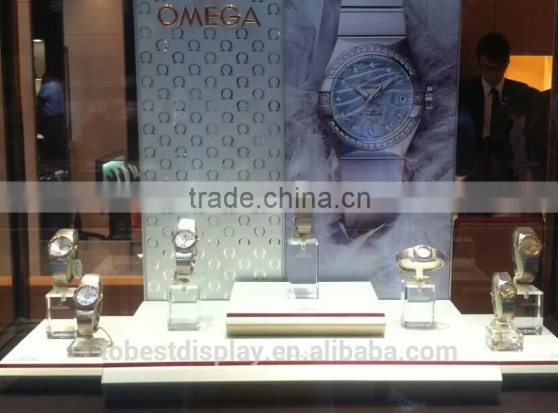 High end acrylic display for watch