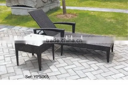 00 indoor furniture luxury elegant rattan royal sun chaise lounge chair YPS068