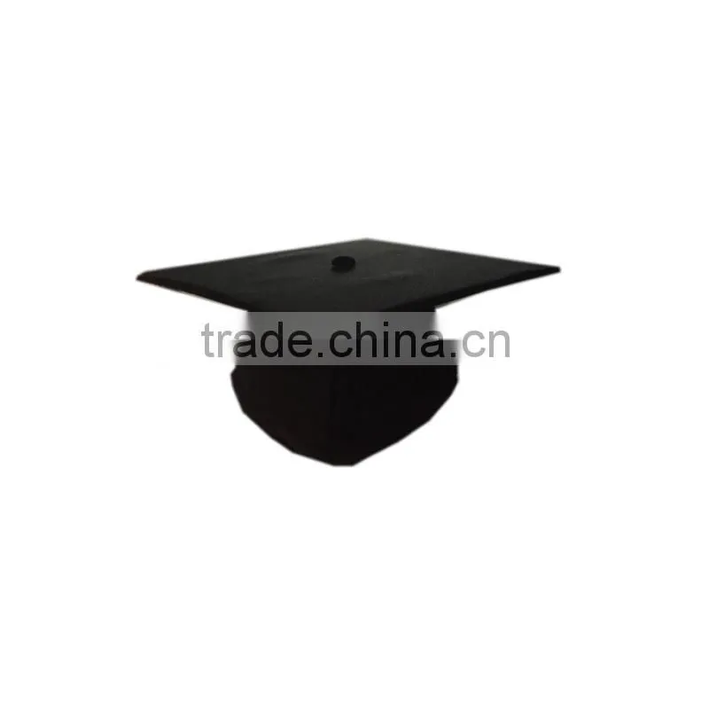 UK Style Black Matte Graduation Cap