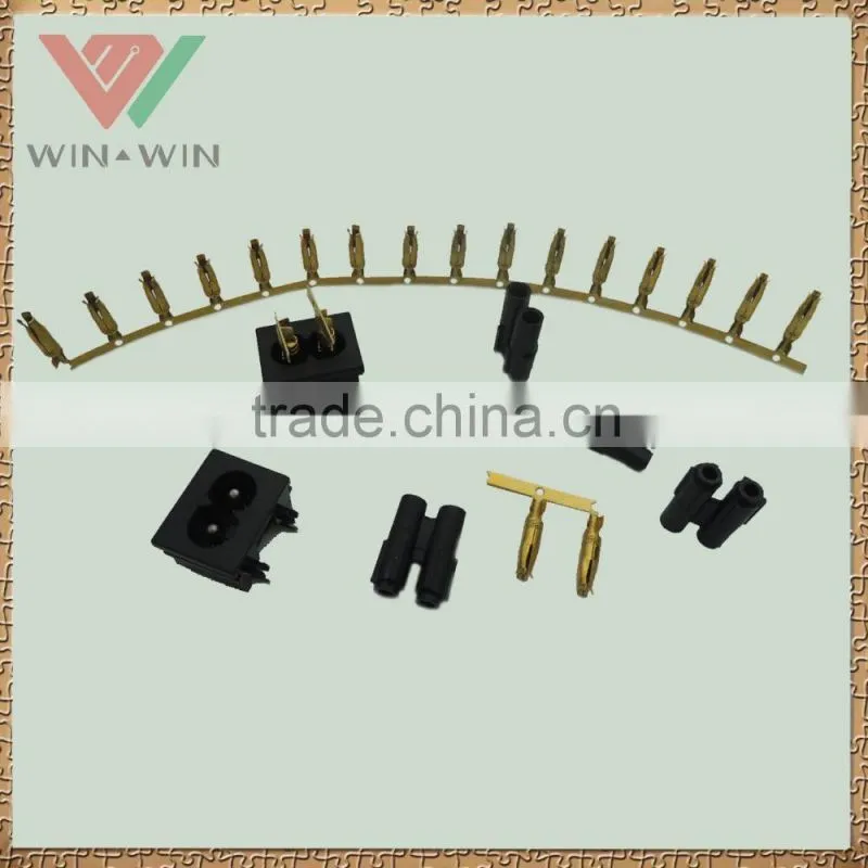 2 Pin connectors insulated Copper Terminal plug
