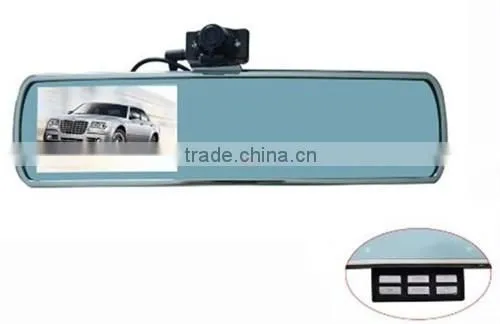 4.3" TFT LCD screen Dual Lens Car Rearview Mirror Car Video Recorder