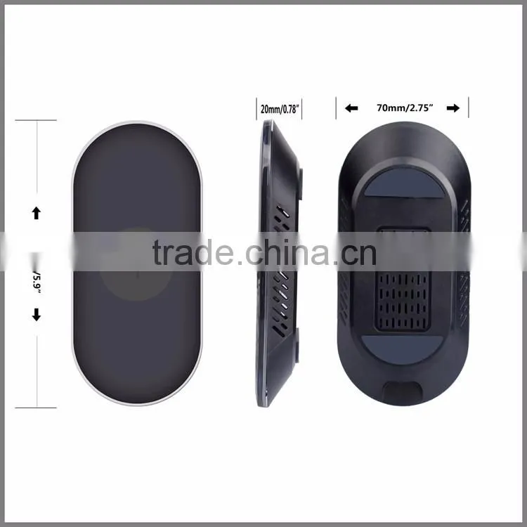2016 QI Standard Led Wireless Charger Receiver 1000MmA For Samsung iPhone