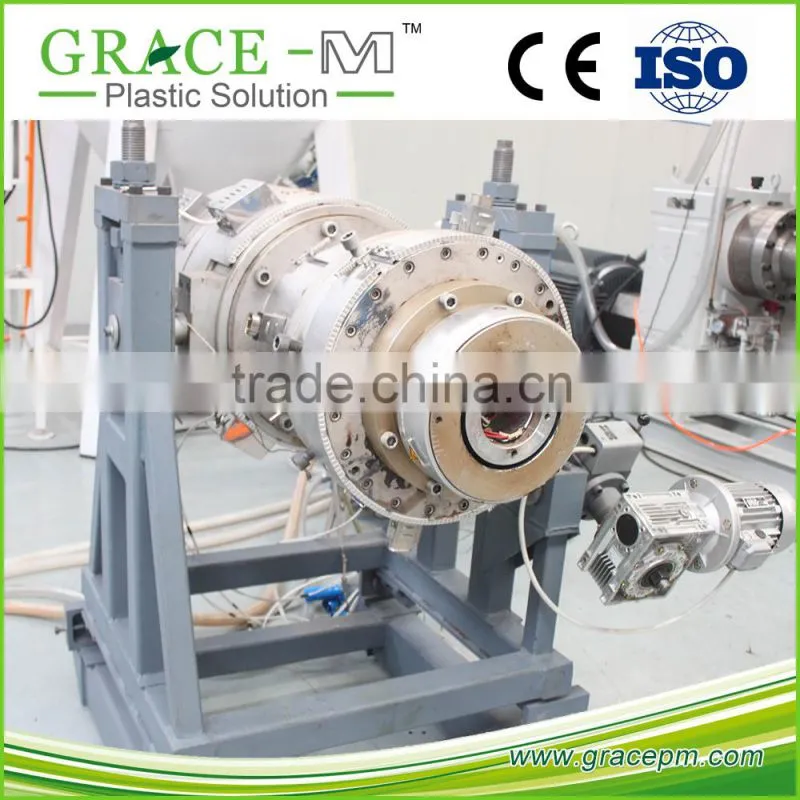 New technology 250mm hdpe pipe extrusion machine