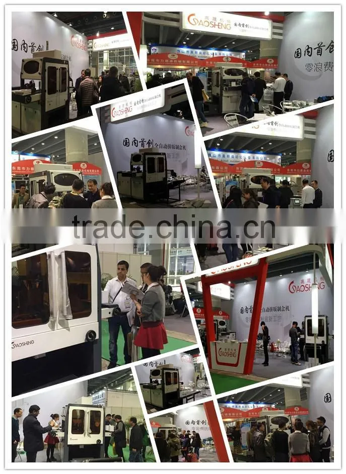 GS-330 2016 good quality carton box making machine prices
