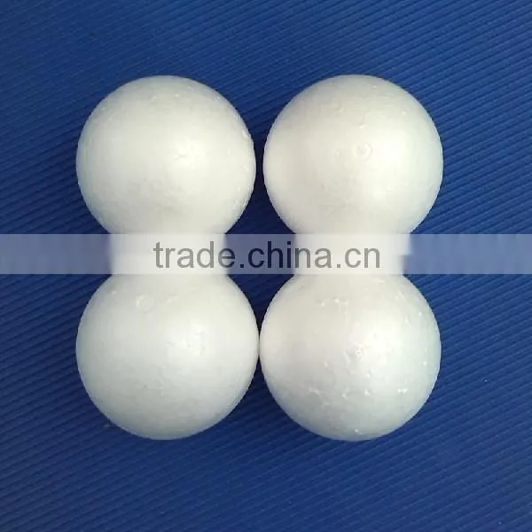YIWU yipai 15cm white styrofoam ball/christmas ball for decoration