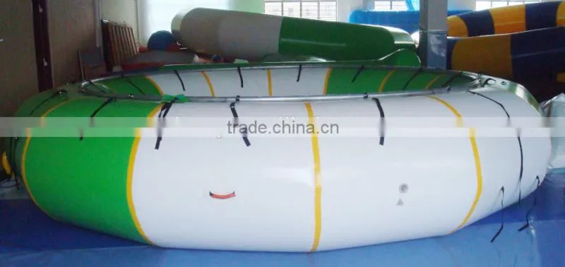 Funny inflatable mini trampoline , swimming pool trampoline