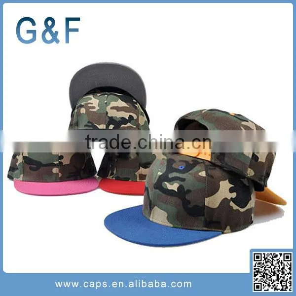 New Design Curve Brim Blank Snapback Cap
