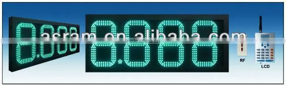 good quality low cost of led gas station price display