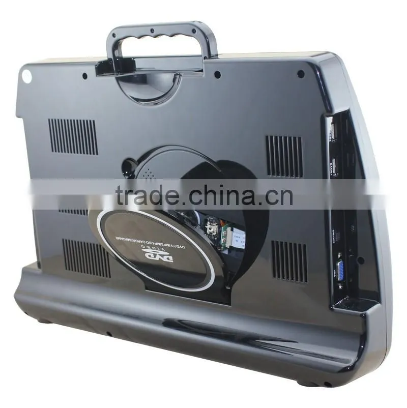 15" made in china car portable dvd player for sale