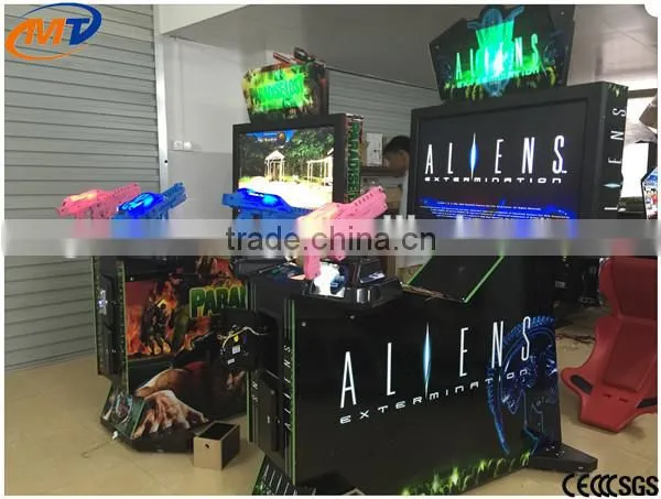 2016 Indoor simulator arcade shooting game machine for game center with high quality