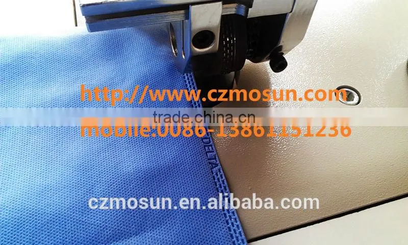 Filtering bag sewing machine